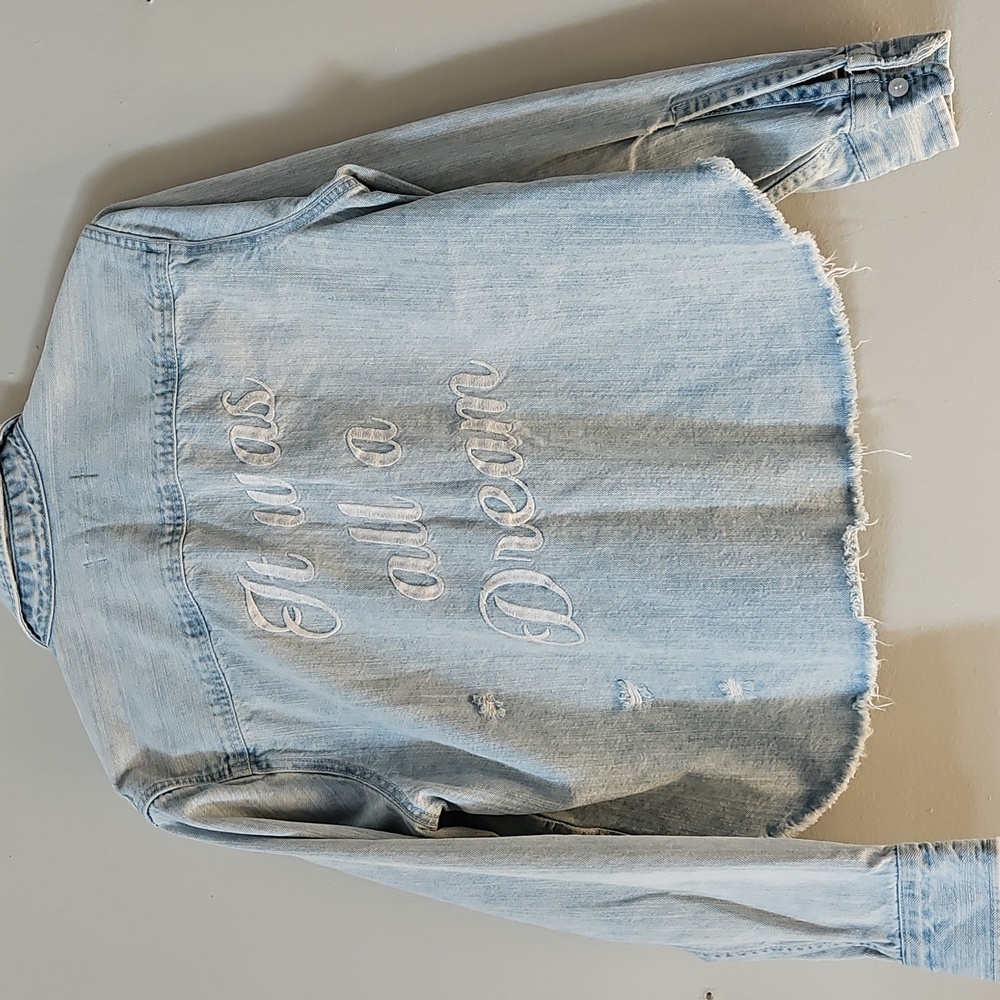 Pistola. Womens embroidered it was all a dream shacket size XS - Picture 2 of 6